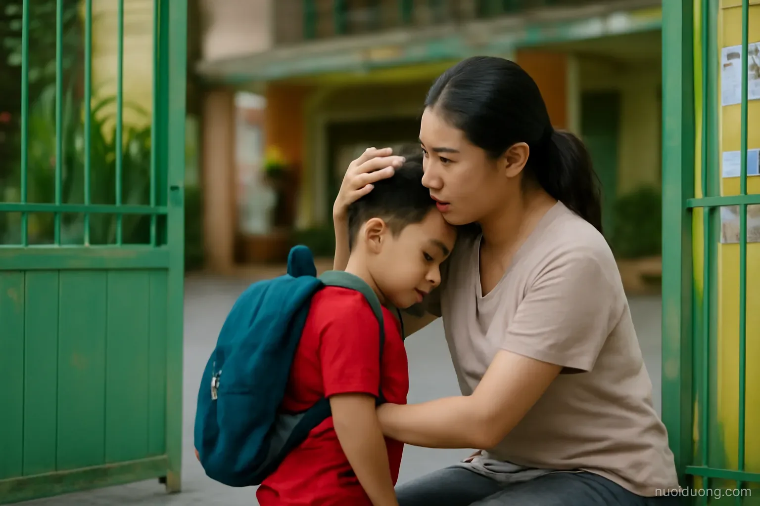 Ôm và chạm: dinh dưỡng vô hình của trẻ
